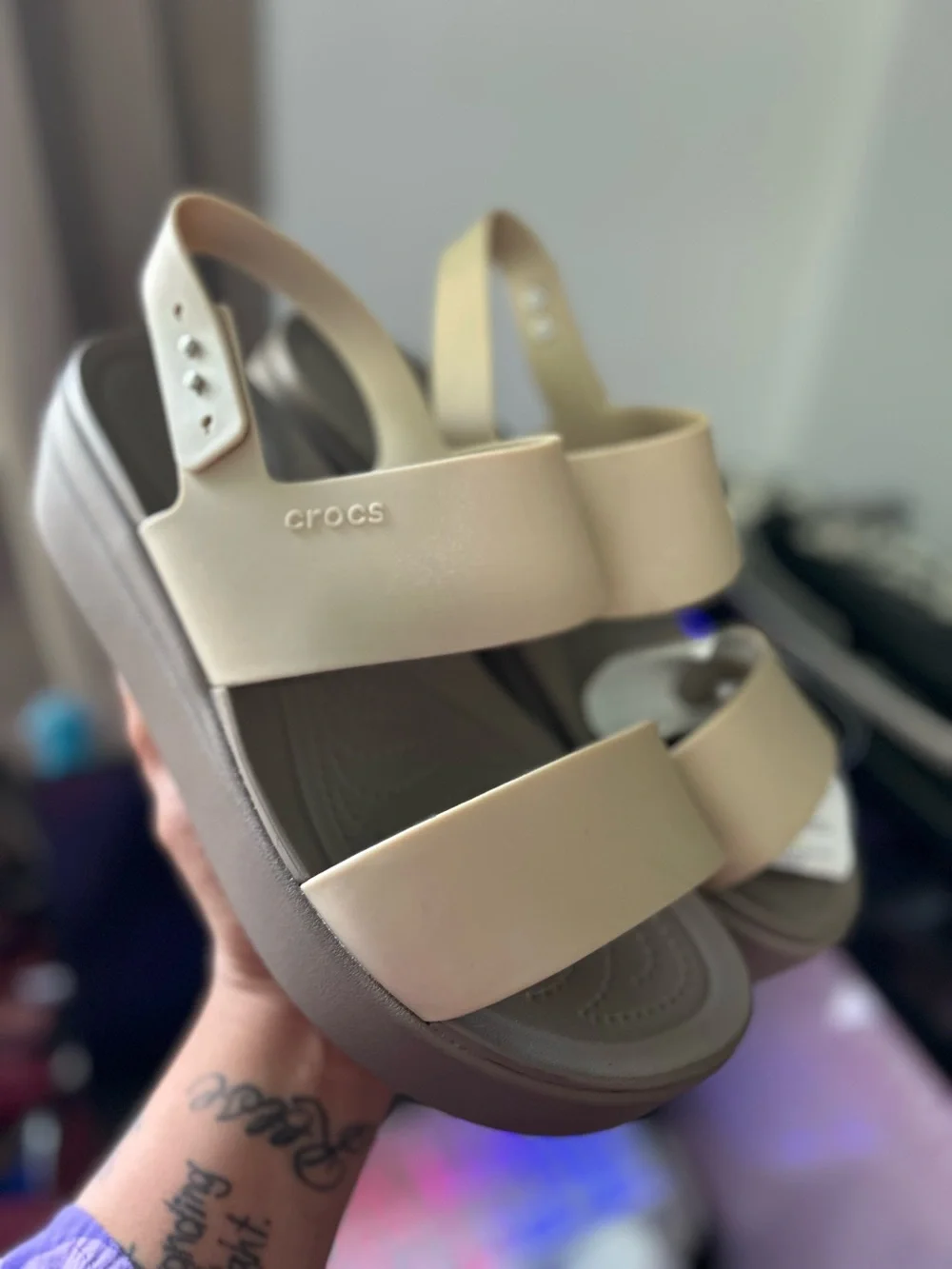 Crocs Brooklyn Platform Sandal size 11